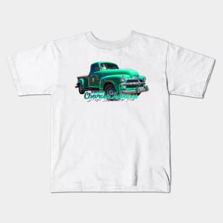 1954 Chevrolet Advance Design 3100 Pickup Truck Kids T-Shirt